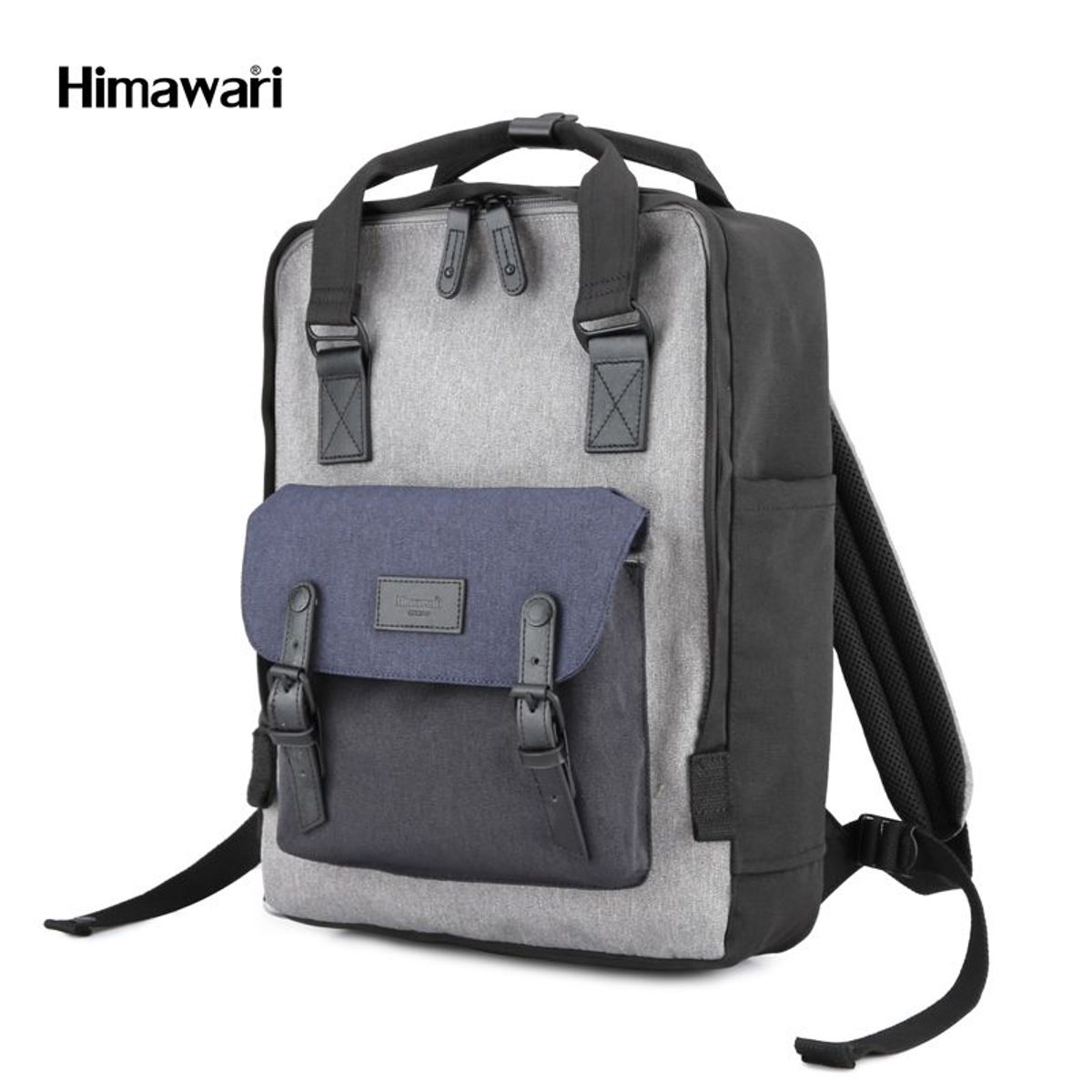 HIMAWARI - Himawari - Mochila para portátil Buttercup de 14 " - Plomo