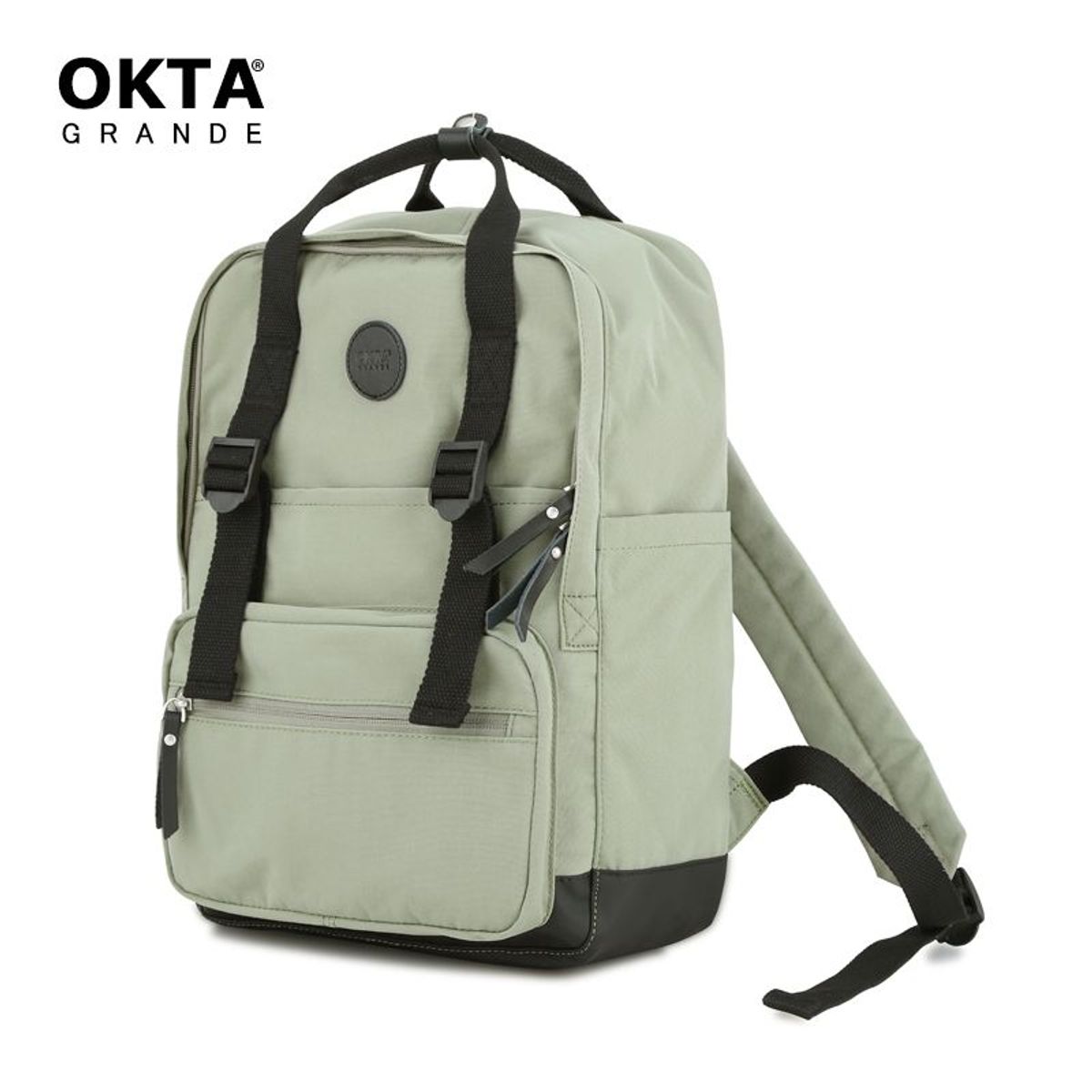 HIMAWARI - Himawari - Mochila escolar o de viaje porta Laptop - Verde Claro