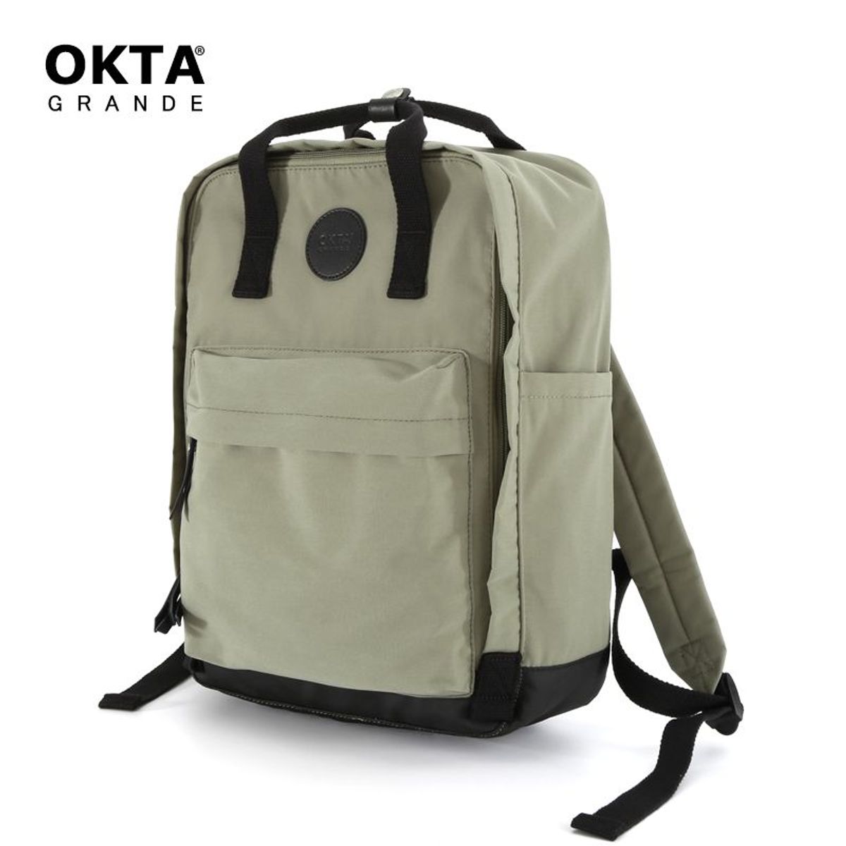 HIMAWARI - Himawari - Mochila escolar o de viaje porta Laptop - Verde claro