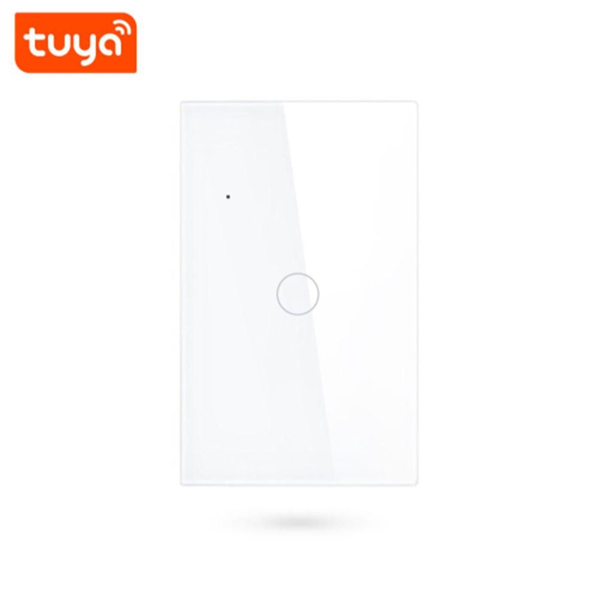 GENERICO - Interruptor Tactil Blanco Wifi Inteligente TUYA PST-WT-U1