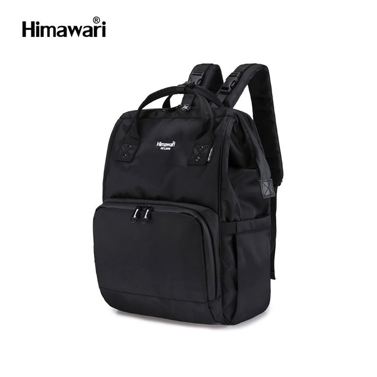HIMAWARI - Himawari - Mochila Bolso Maternal Multibolsillos - Negro