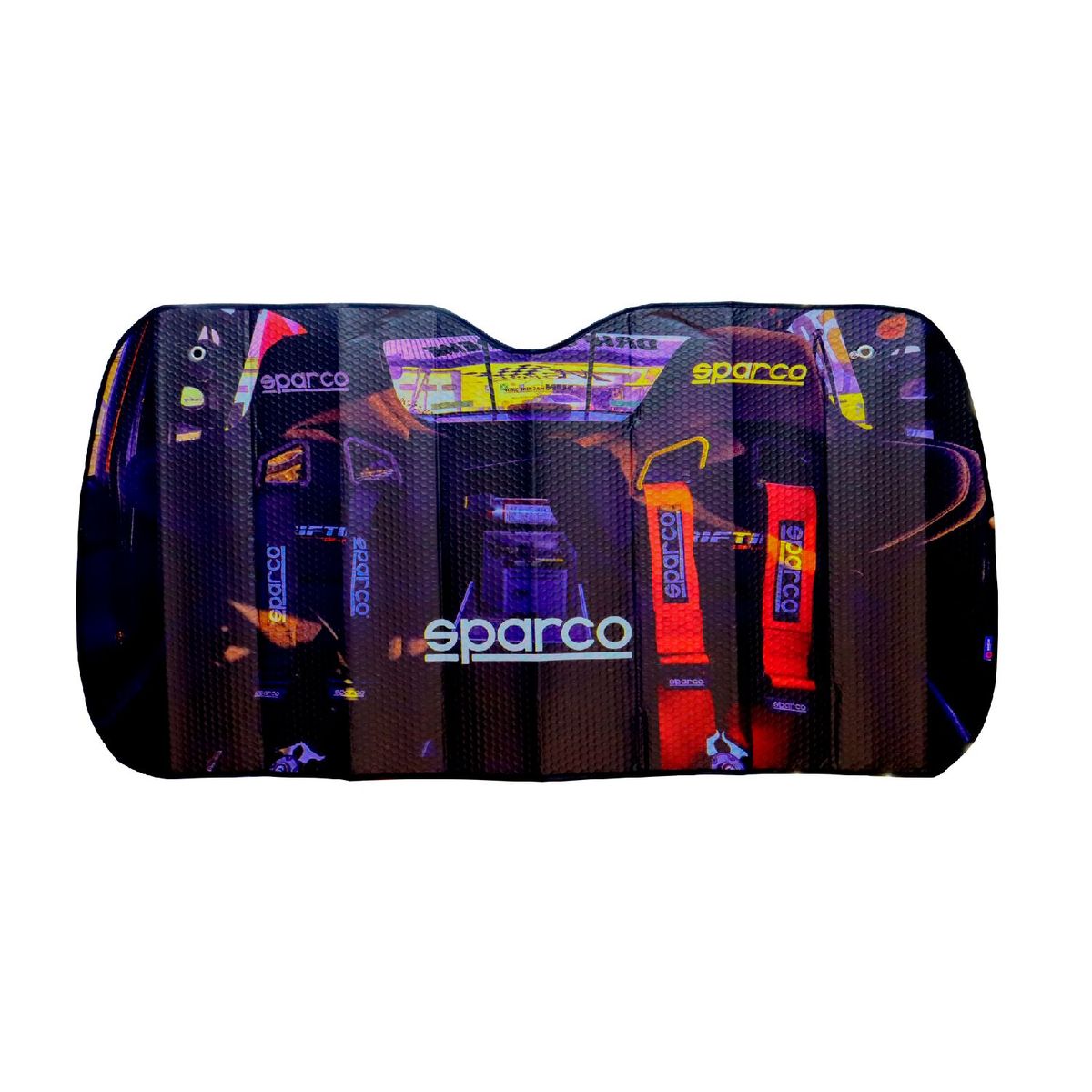 SPARCO - TAPASOL SPARCO CON DISEÑO 130x70CM SPC1717M