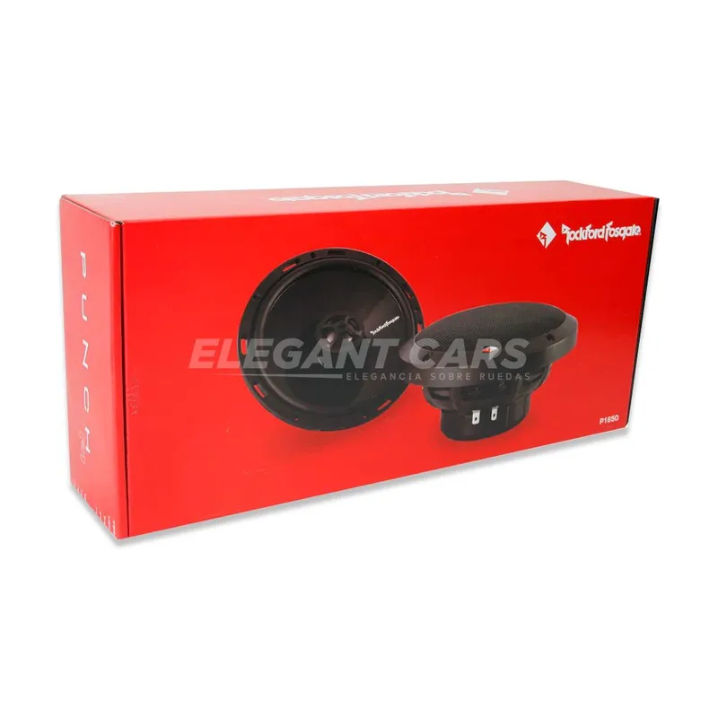 Parlantes Redondo Rockford Fosgate P1650 Alta Gama ROCKFORD