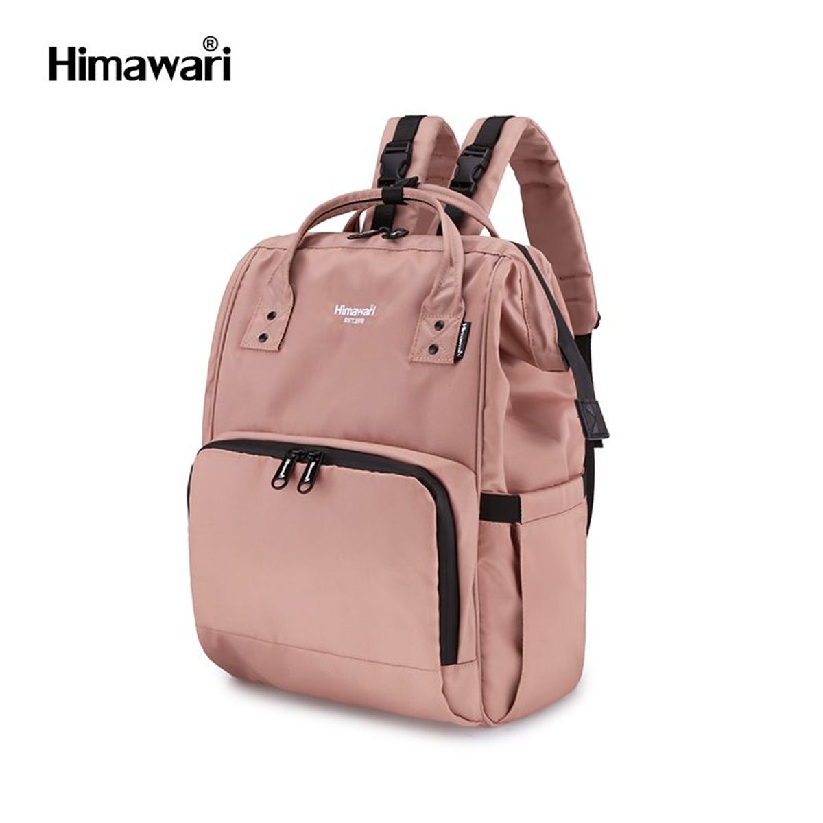 HIMAWARI - Himawari - Mochila Bolso Maternal Multibolsillos - Rosado