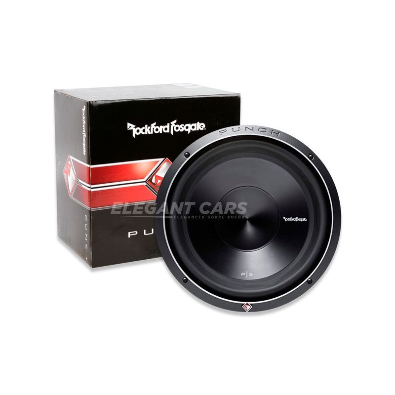 ROCKFORD FOSGAPE - Subwoofer Bass 12 Rockford Fosgate P3d4-12 1200 Vatios