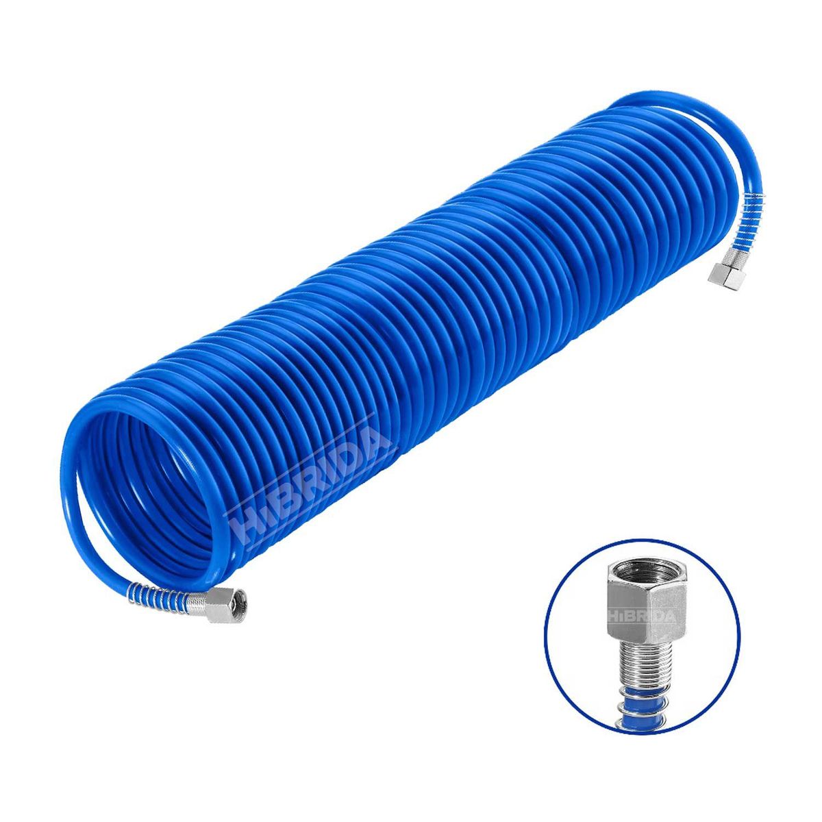 GENERICO - MANGUERA PARA AIRE COMPRESORA WADFOW TIPO RESORTE 15M WQG1915