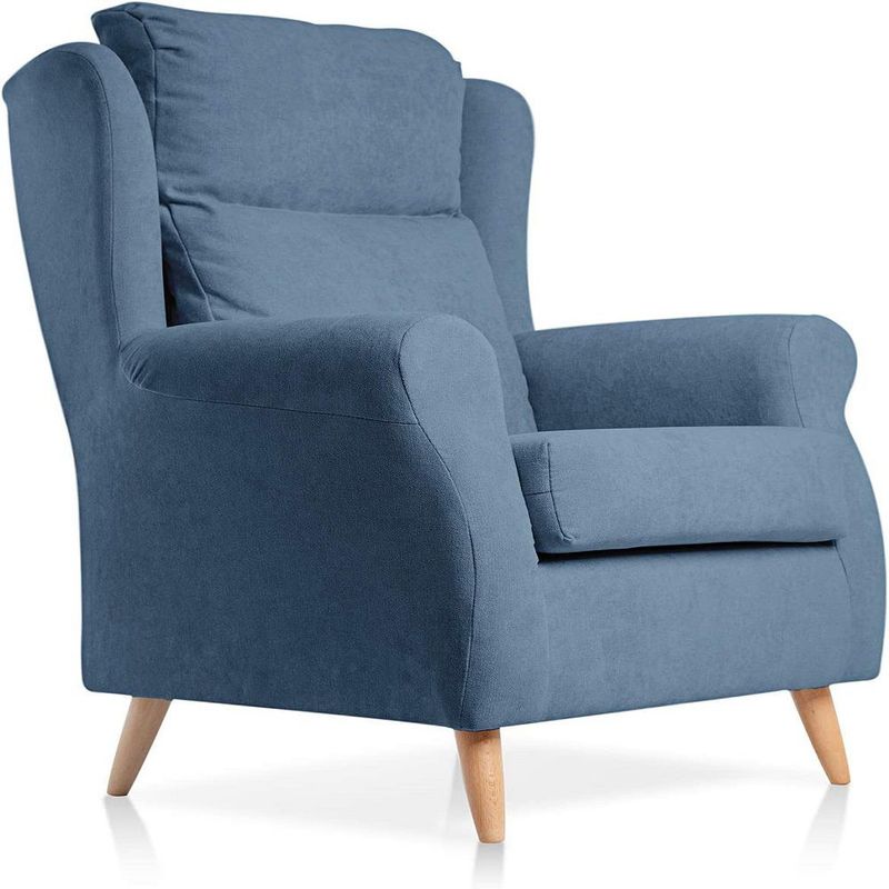 DMUEBLES - DMuebles Sillon Zaven Azul