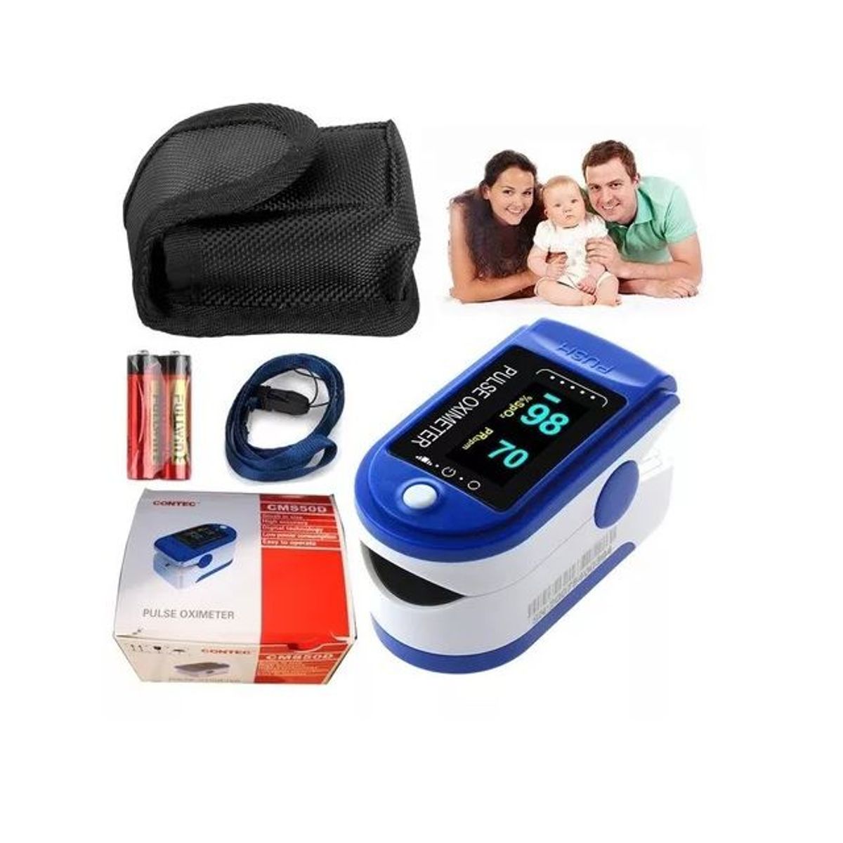 CONTEC - OXIMETRO CONTEC  TERMOMETRO CORPORAL