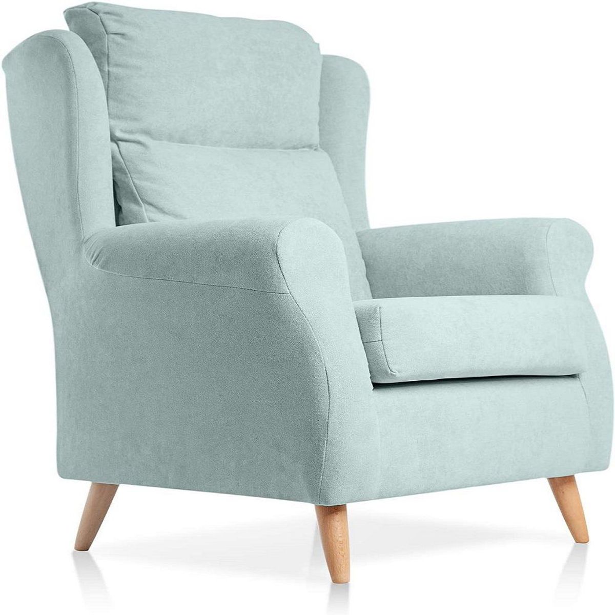 DMUEBLES - DMuebles Sillon Zaven Celeste