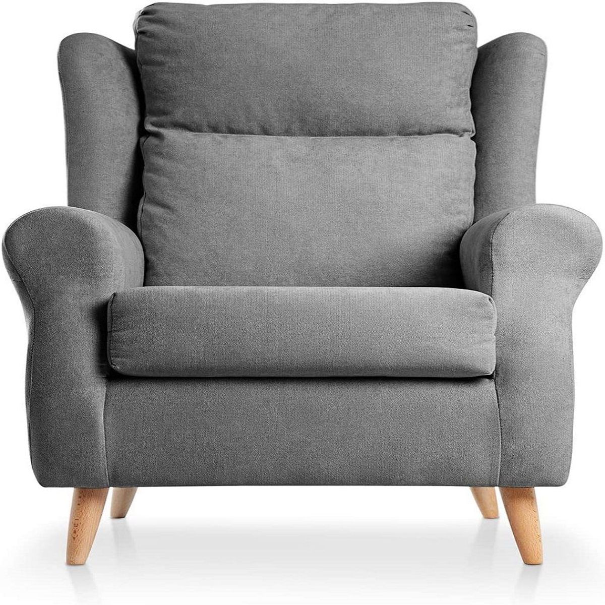 DMUEBLES - DMuebles Sillon Zaven Gris