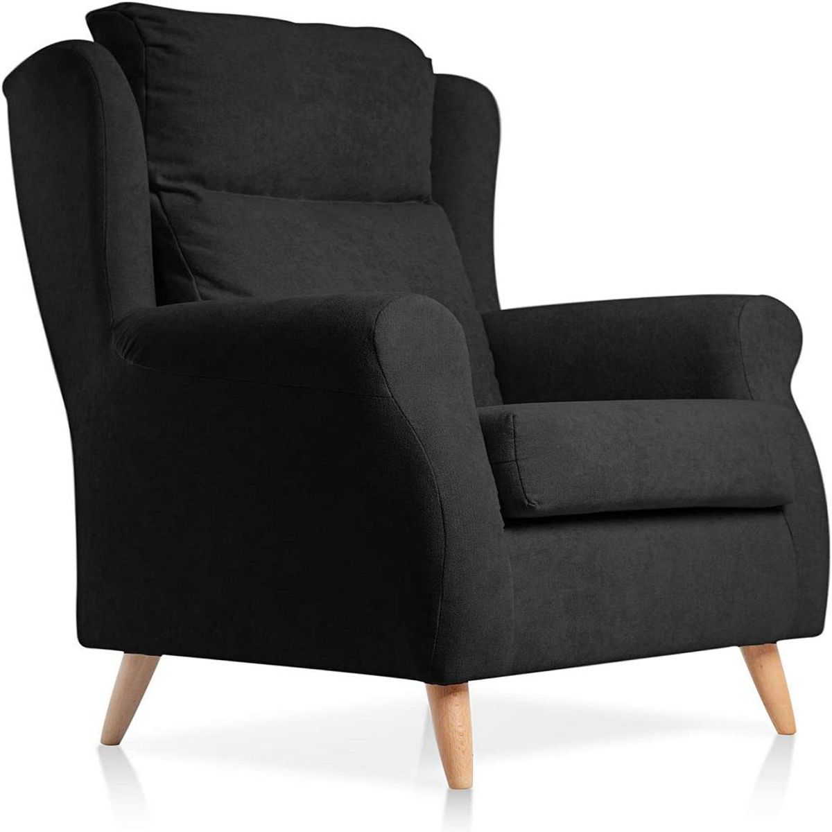 DMUEBLES - DMuebles Sillon Zaven Negro