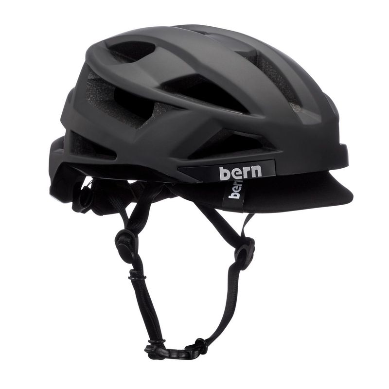 BERN - Casco para bicicleta Bern FL1 Pave Matte Black Talla M