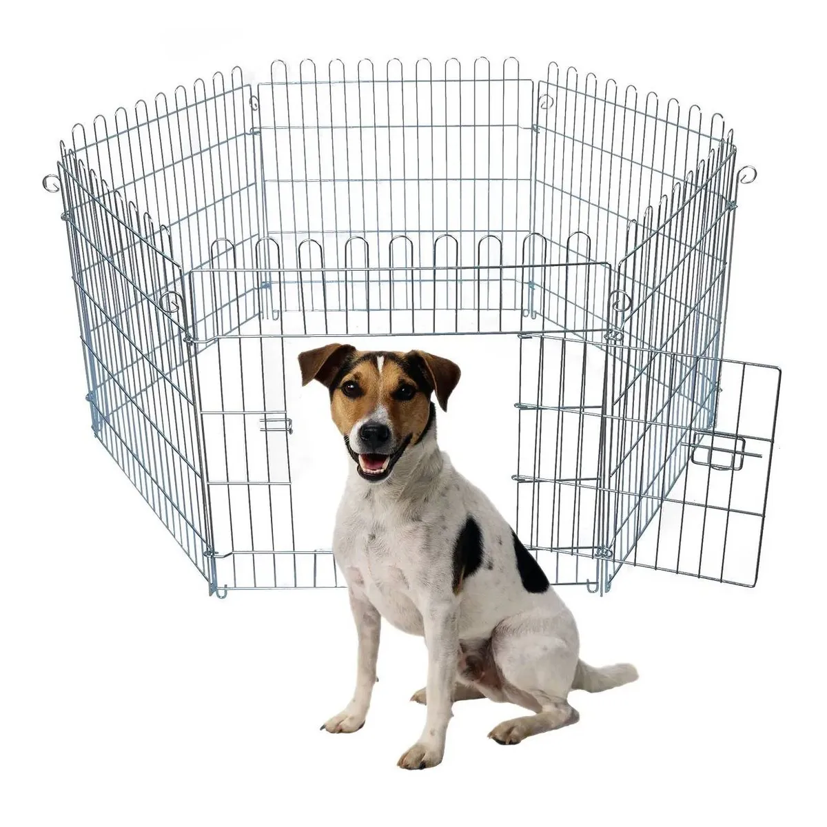 GENERICO - REJA MASCOTAS 60x60cm x 6 PIEZAS