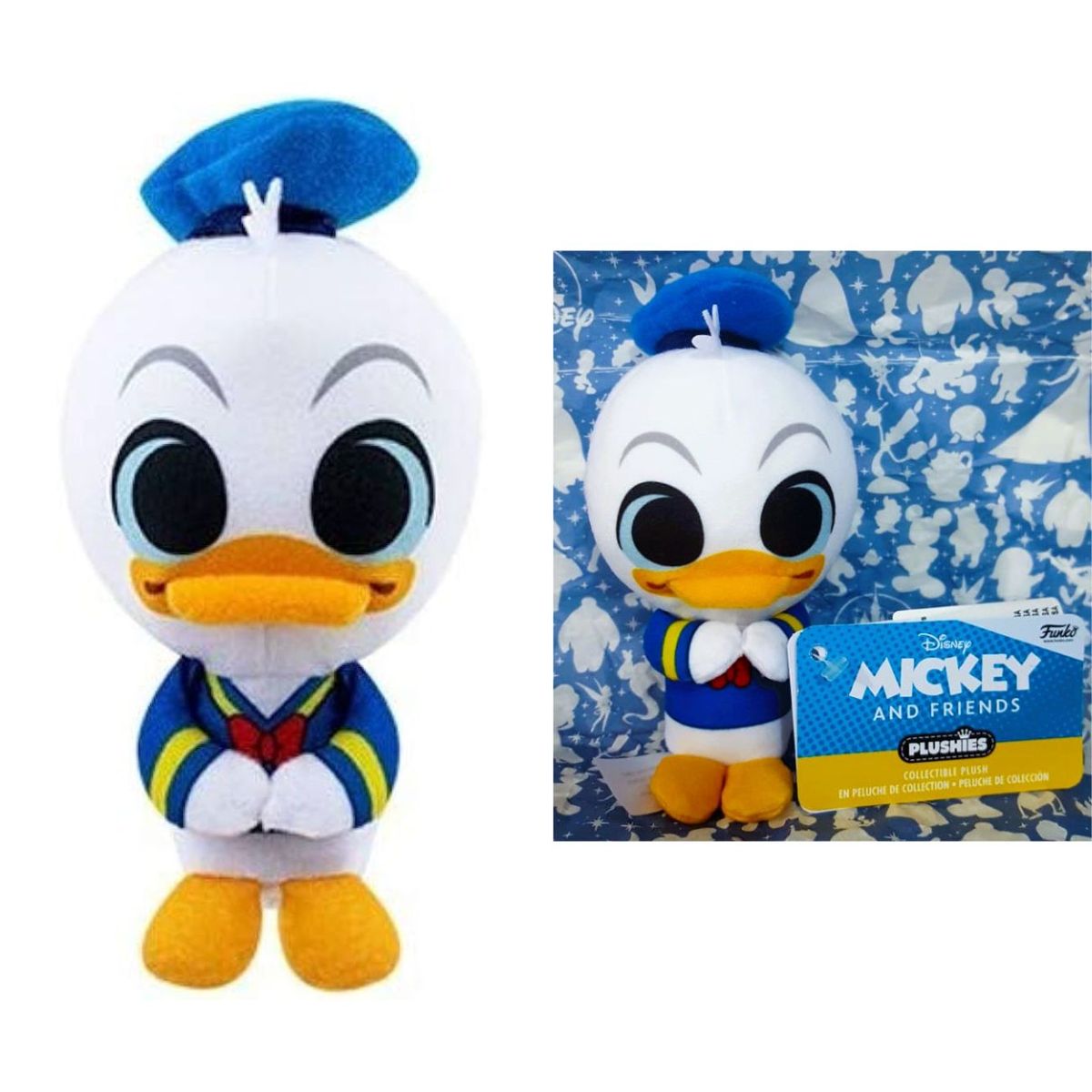 FUNKO - Peluche Funko Pato Donald - 10 cm Plushies Disney