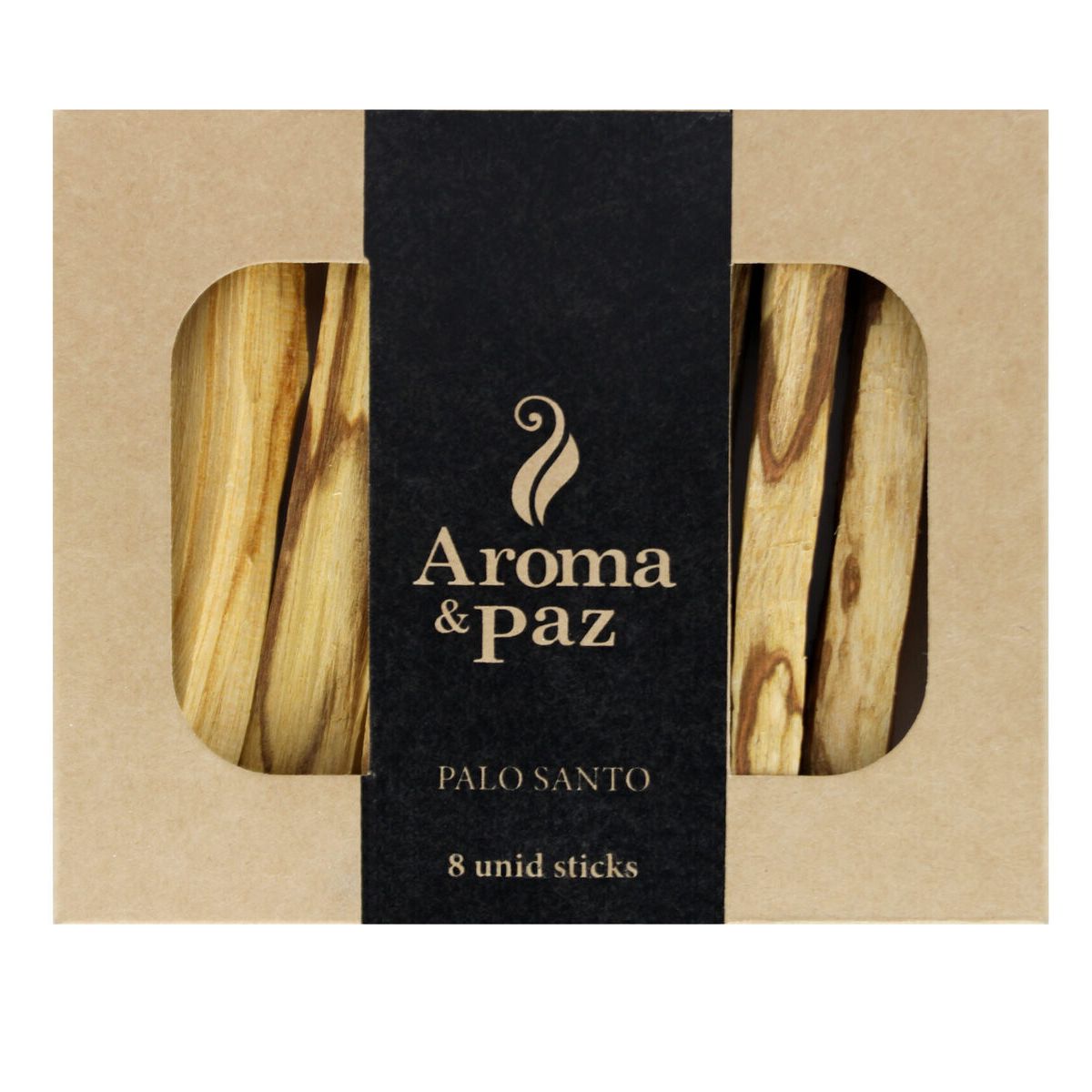 AROMA & PAZ - INCIENSO PALO SANTO STICKS 8 UND