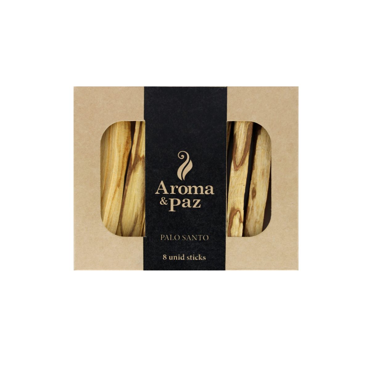 AROMA & PAZ - INCIENSO PALO SANTO STICKS 8 UND