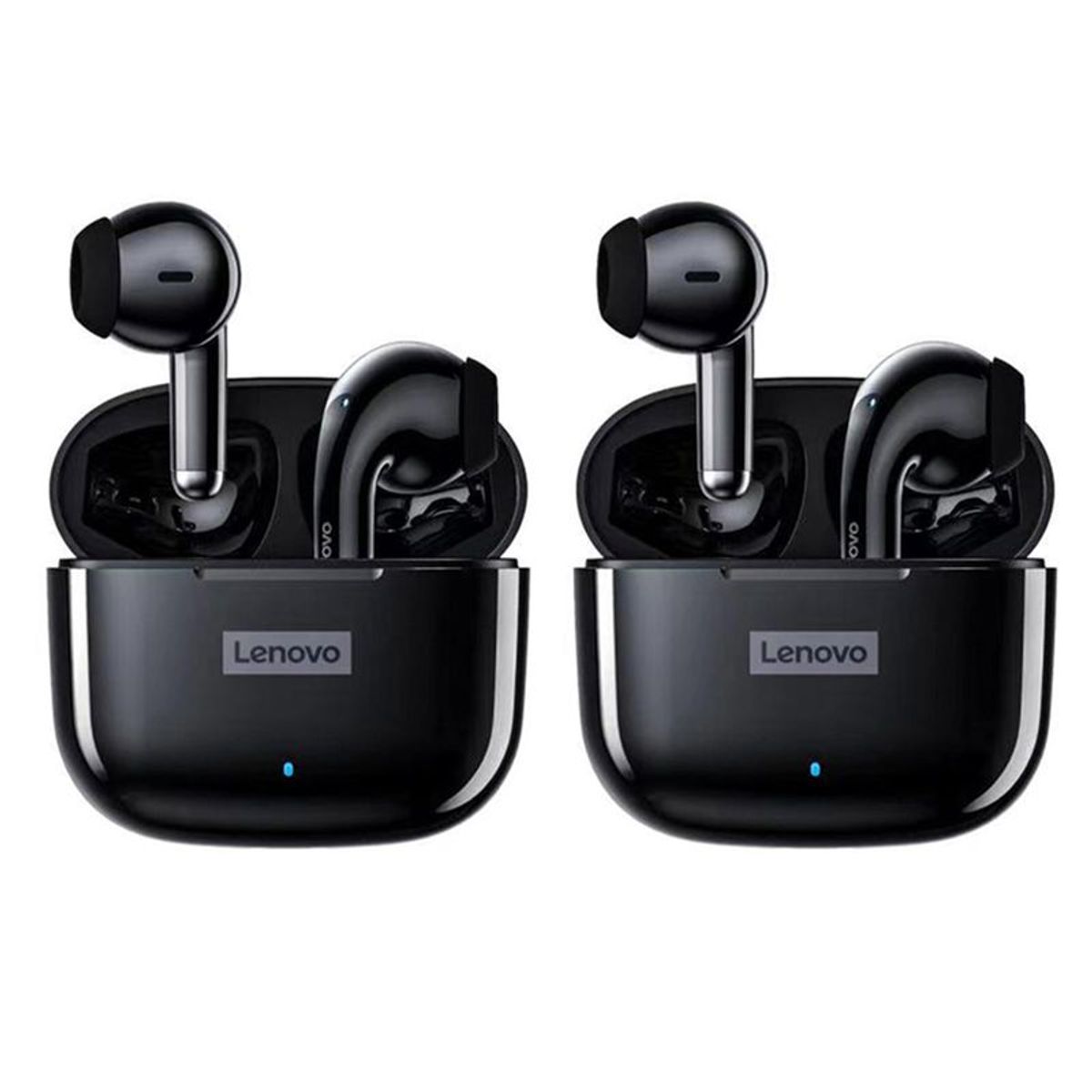 LENOVO - Set 2 De Lenovo LP40 Pro  Auricular Audífonos bluetooth-Negro