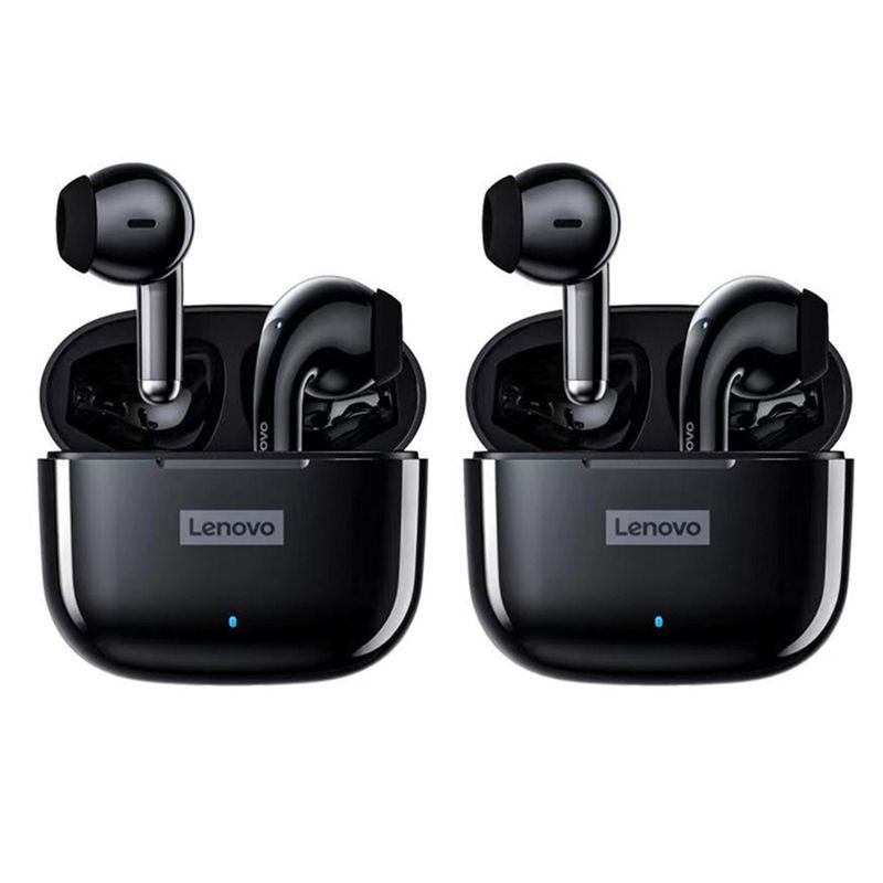 LENOVO - Set 2 De Lenovo LP40 Pro  Auricular Audífonos bluetooth-Negro