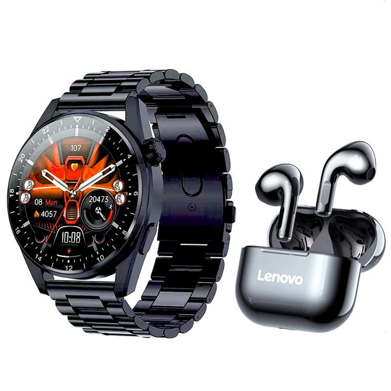 LENOVO - Audífonos Lenovo LP40 De Tws Audífonos y Toumi Watch GT-X2 Pro