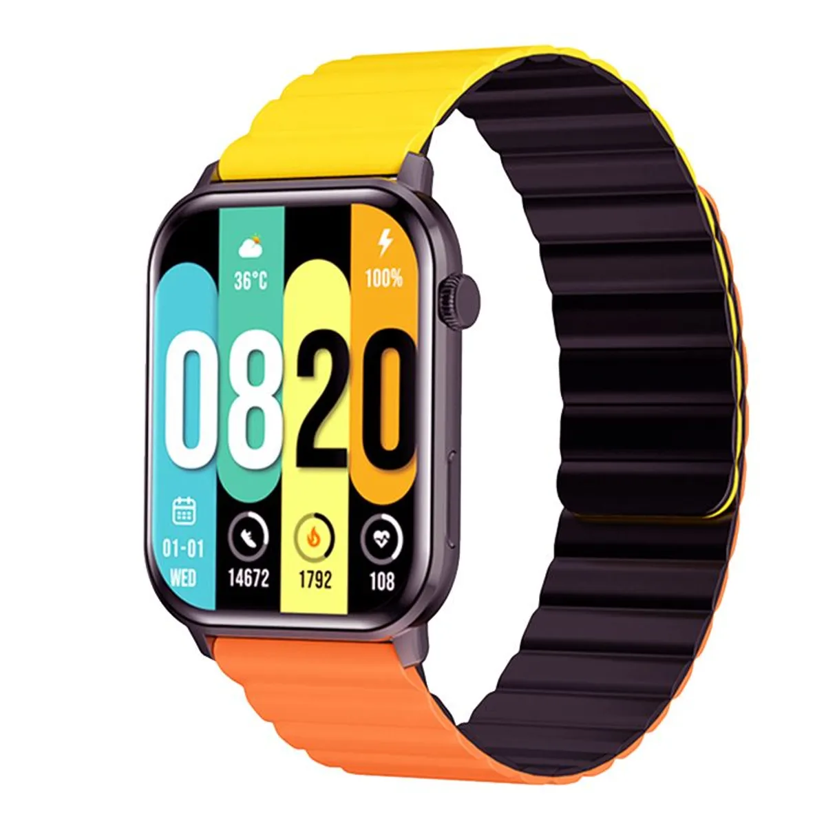 KIESLECT - Kieslect  KS De reloj inteligente Amoled 1,78 pulgadas 368*448-Negro