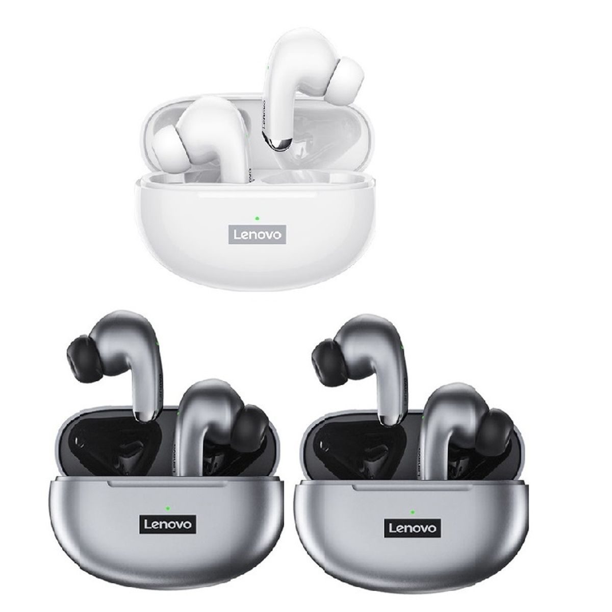 LENOVO - Set 3 De Audífonos Inalámbrico Lenovo LP5