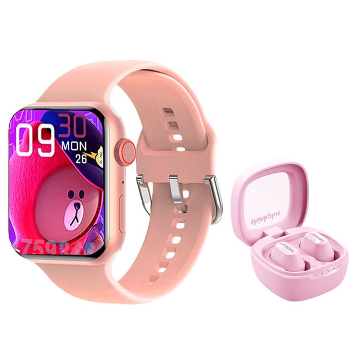 LENOVO - Lenovo XT62 De Audífonos tws y Toumi Watch 2 Max Reloj inteligente