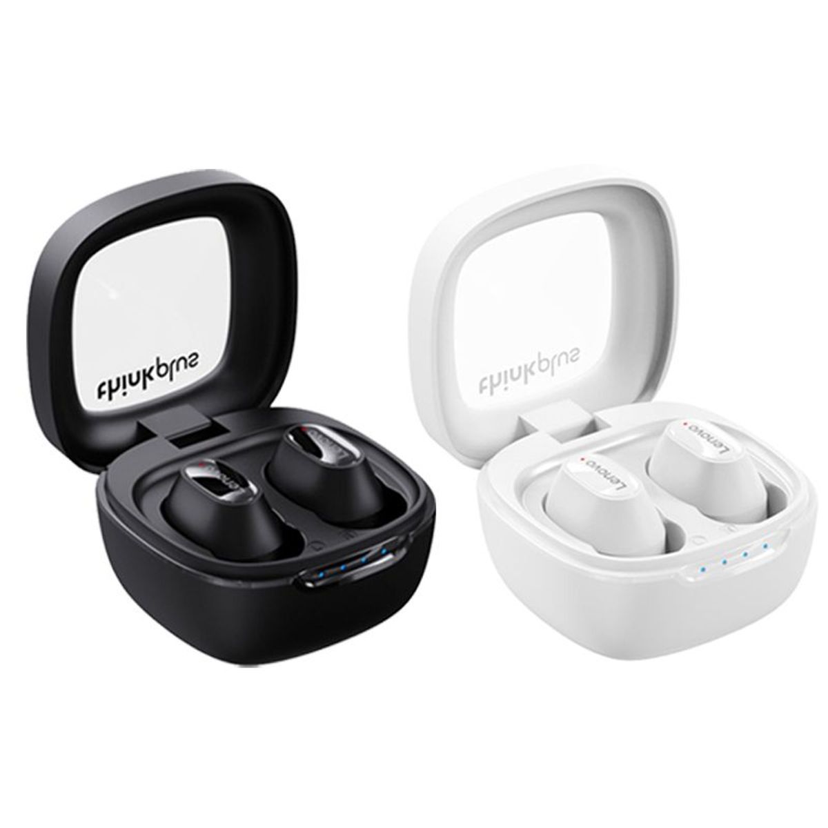 LENOVO - Set 2 De Lenovo XT62 De TWS Auricular bluetooth-Negro y Blanco