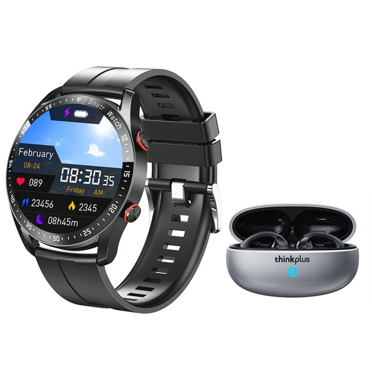 LENOVO - Lenovo XT83II De auriculares de y Toumi watch GT-X-Negro