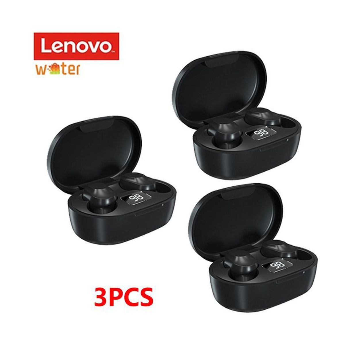 LENOVO - Set 3 De  Audífonos Lenovo XT91   Bluetooth