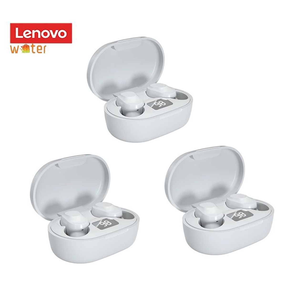 LENOVO - Set 3 De  Audífonos Lenovo XT91   Bluetooth