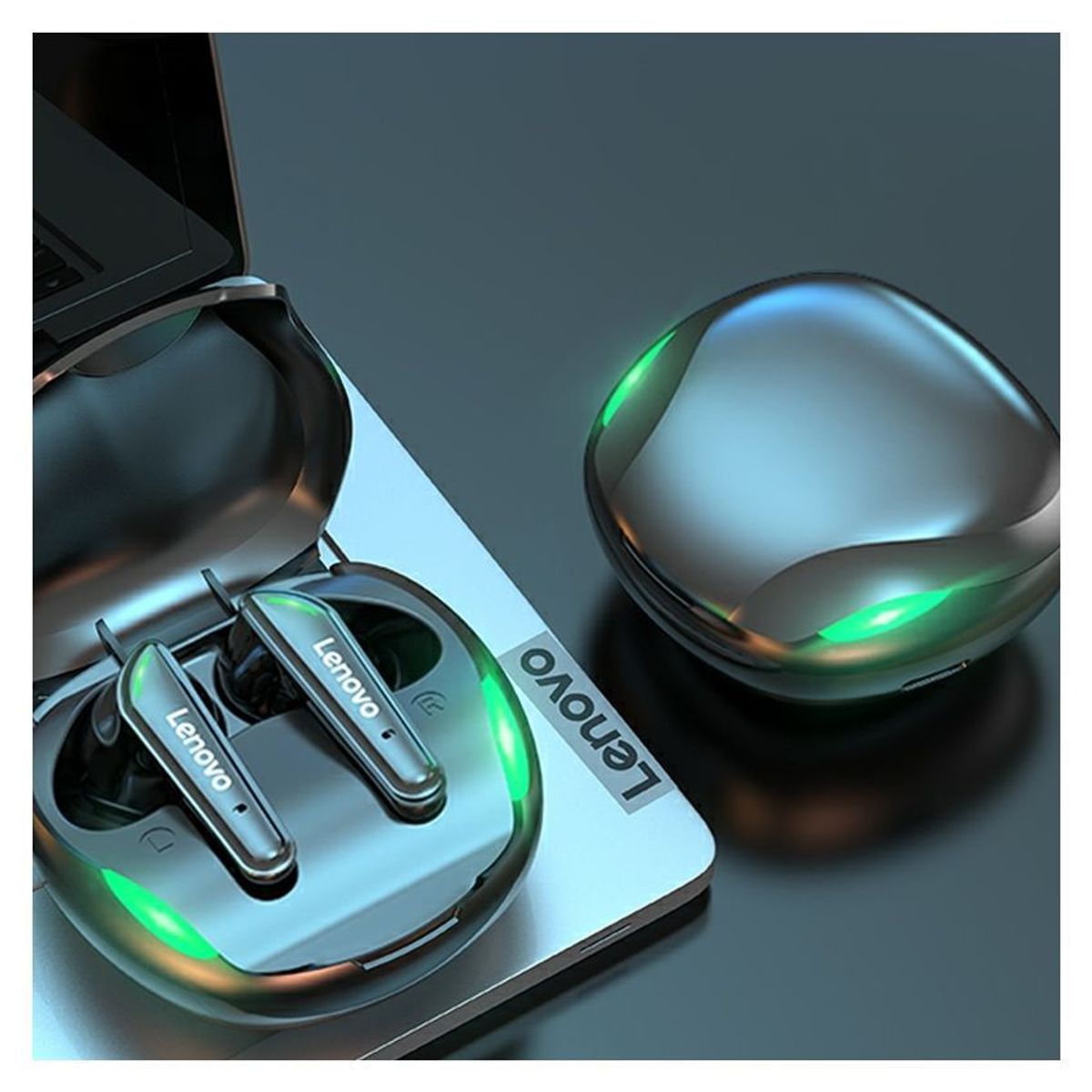 LENOVO - Audífonos Lenovo XT92 Tws-Blanco y Toumi watch-Rosa