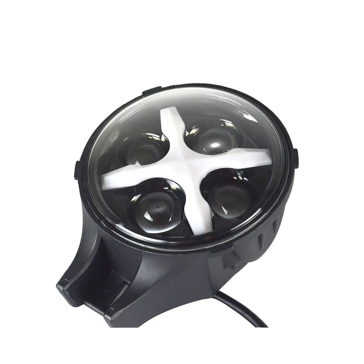 GENERICO - Faro Led Redondo Xmen Blanco luz Diurna Auto-camioneta