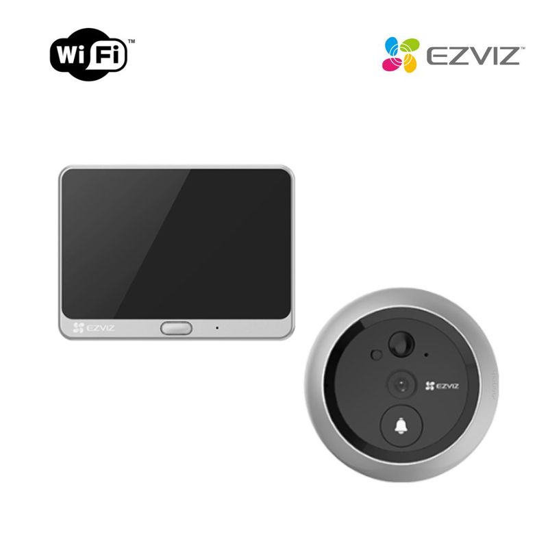 EZVIZ - Pulsador de timbre de mirilla inalámbrico Full HD 1080P - Ezviz