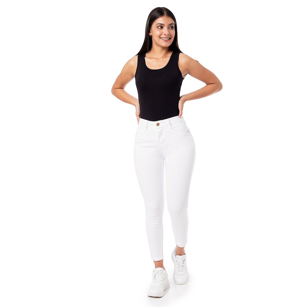 PIONIER - Pantalon Clasico Drill Stretch Mujer Denise