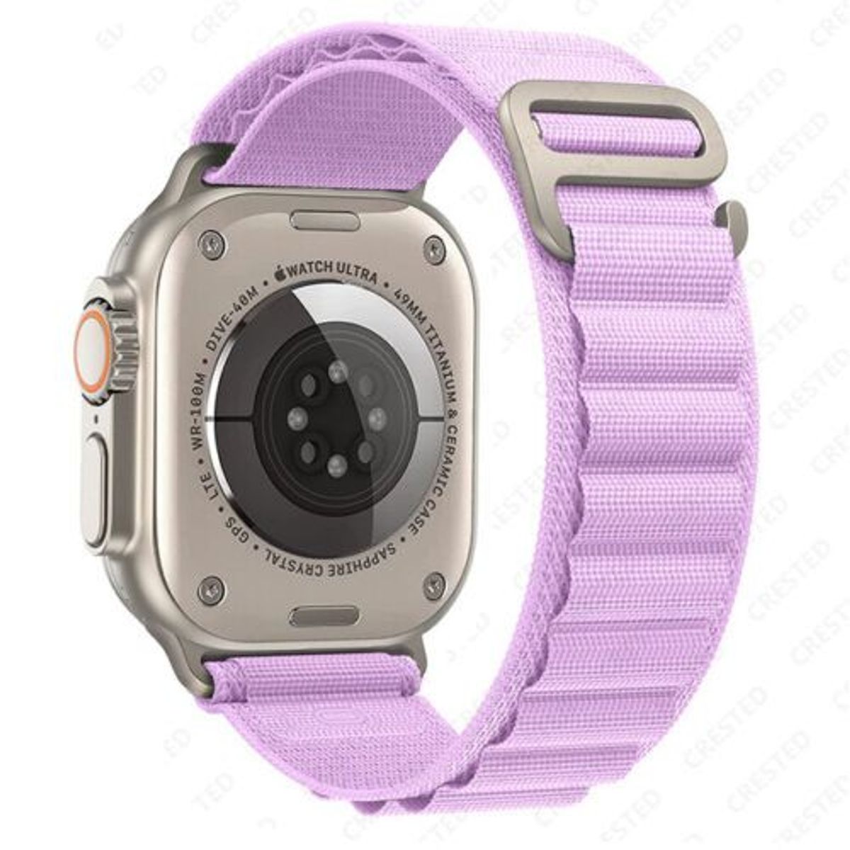 GENERICO - Correa Alpine Loop para AppleWatch y Smartwatch Morado