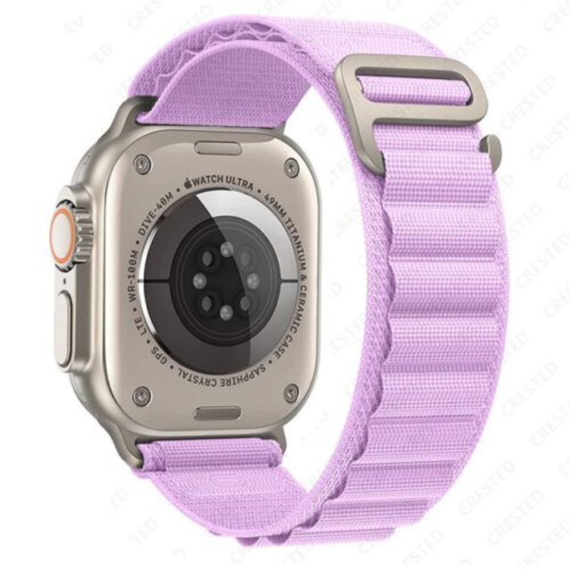 GENERICO - Correa Alpine Loop para AppleWatch y Smartwatch Morado