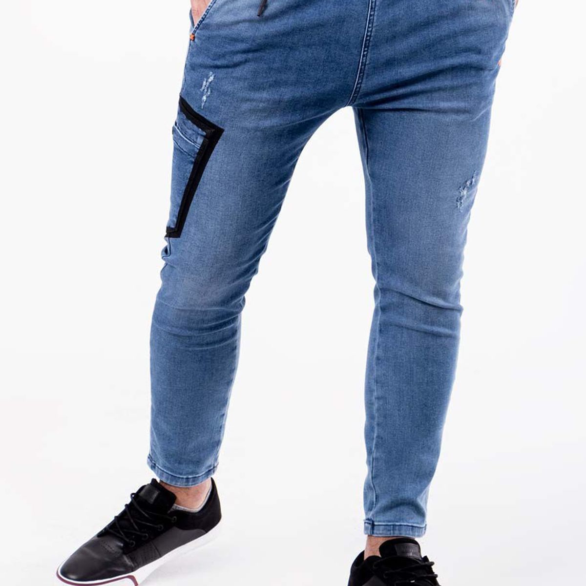 XERO TOLERANCE - Jogger Denim Stretch Lebrond Hombre