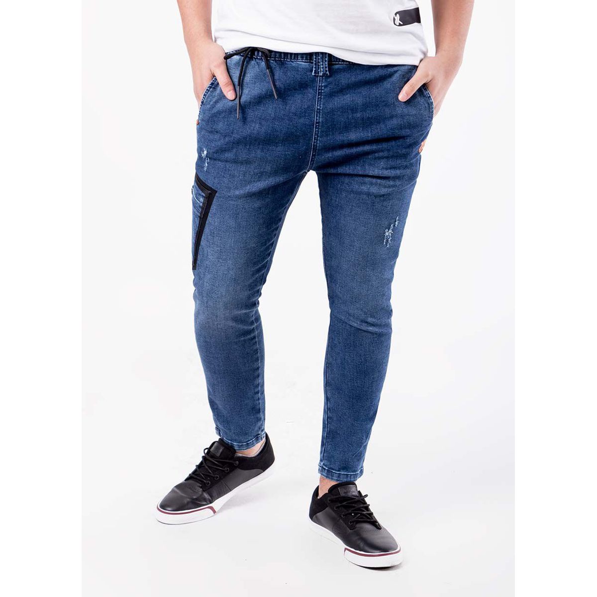 XERO TOLERANCE - Jogger Denim Stretch Lebrond Hombre