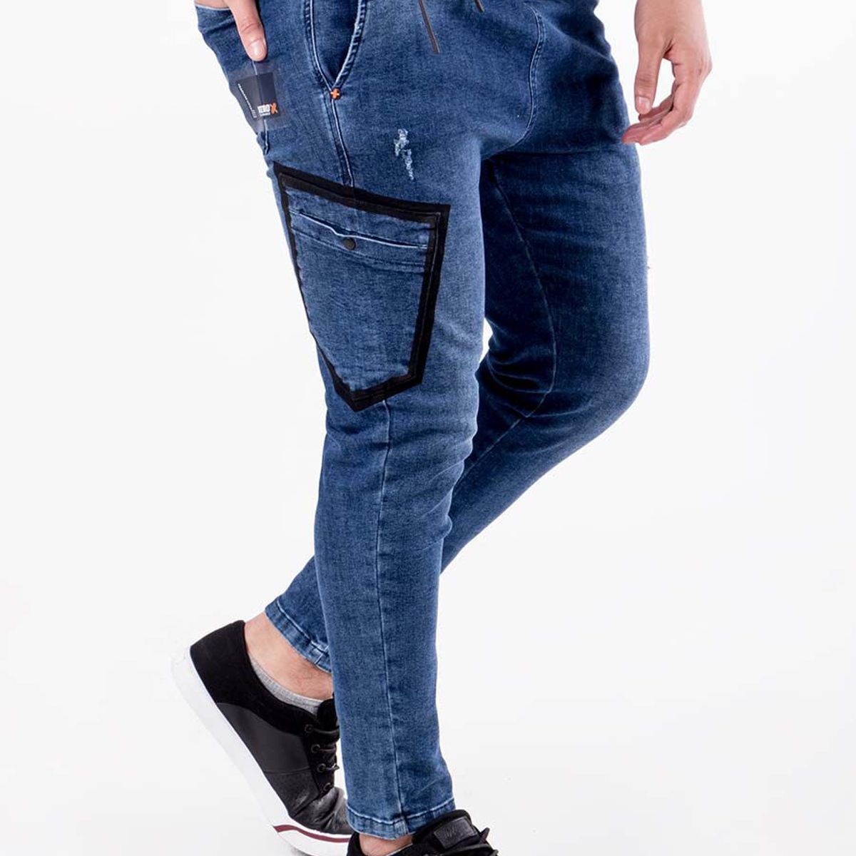 XERO TOLERANCE - Jogger Denim Stretch Lebrond Hombre