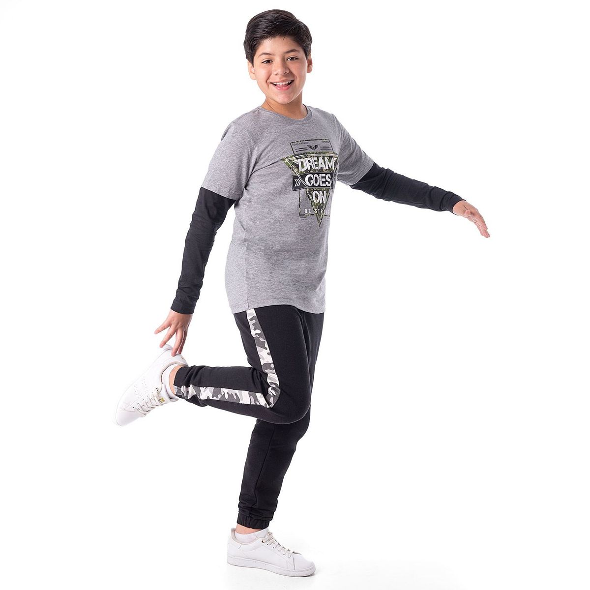 PIONIER - Jogger French Terry Dinoks Niño