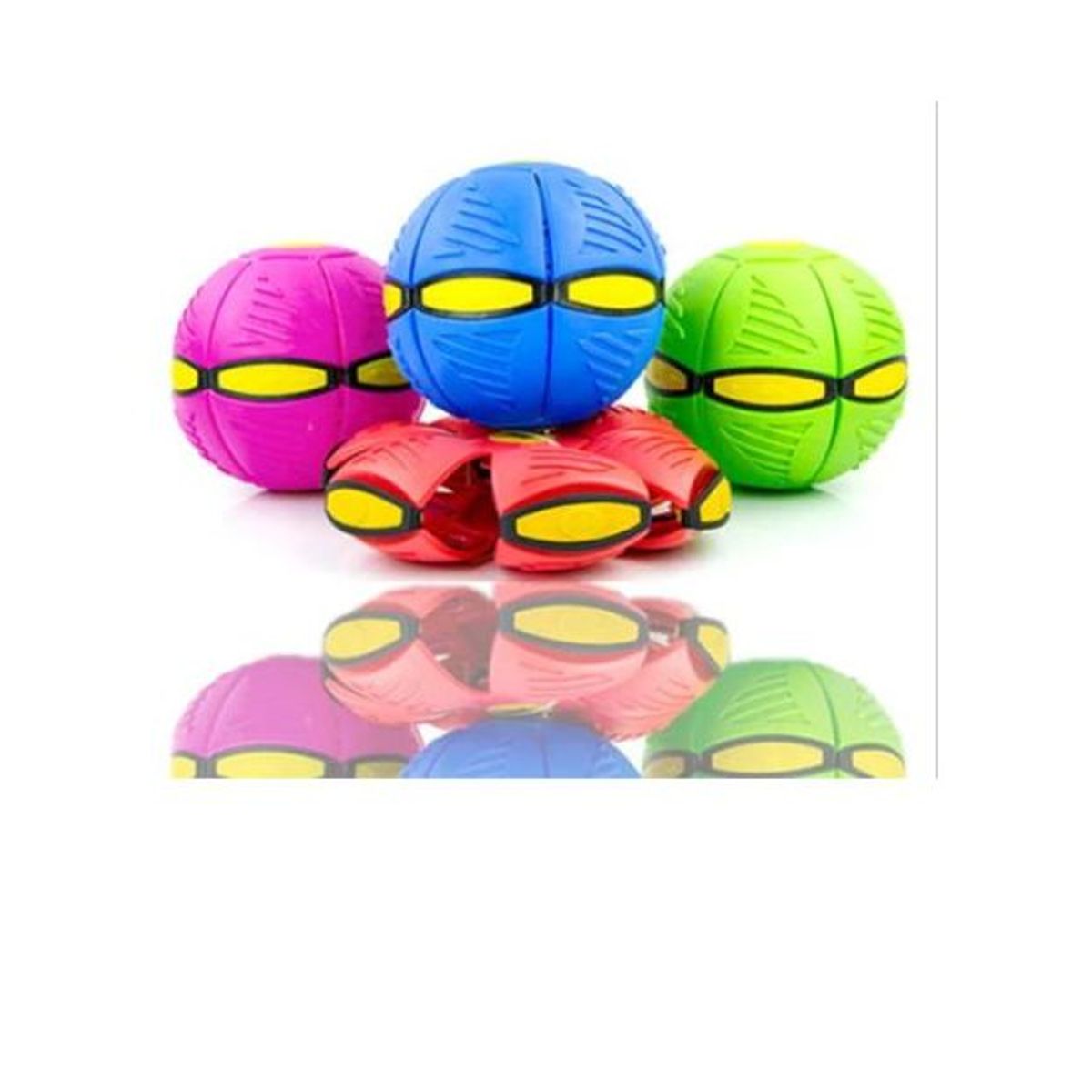 GENERICO - Pelota voladora frisbee disco flat ball