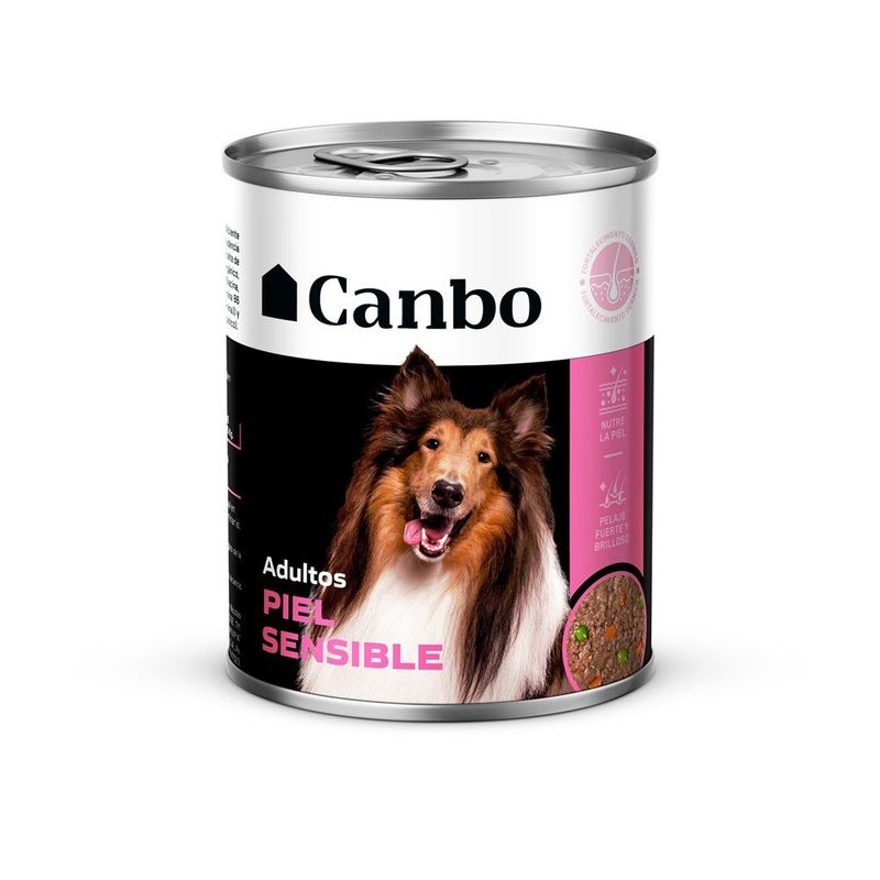 CANBO - Canbo Paté Lata Adultos Piel Sensible 330 gr