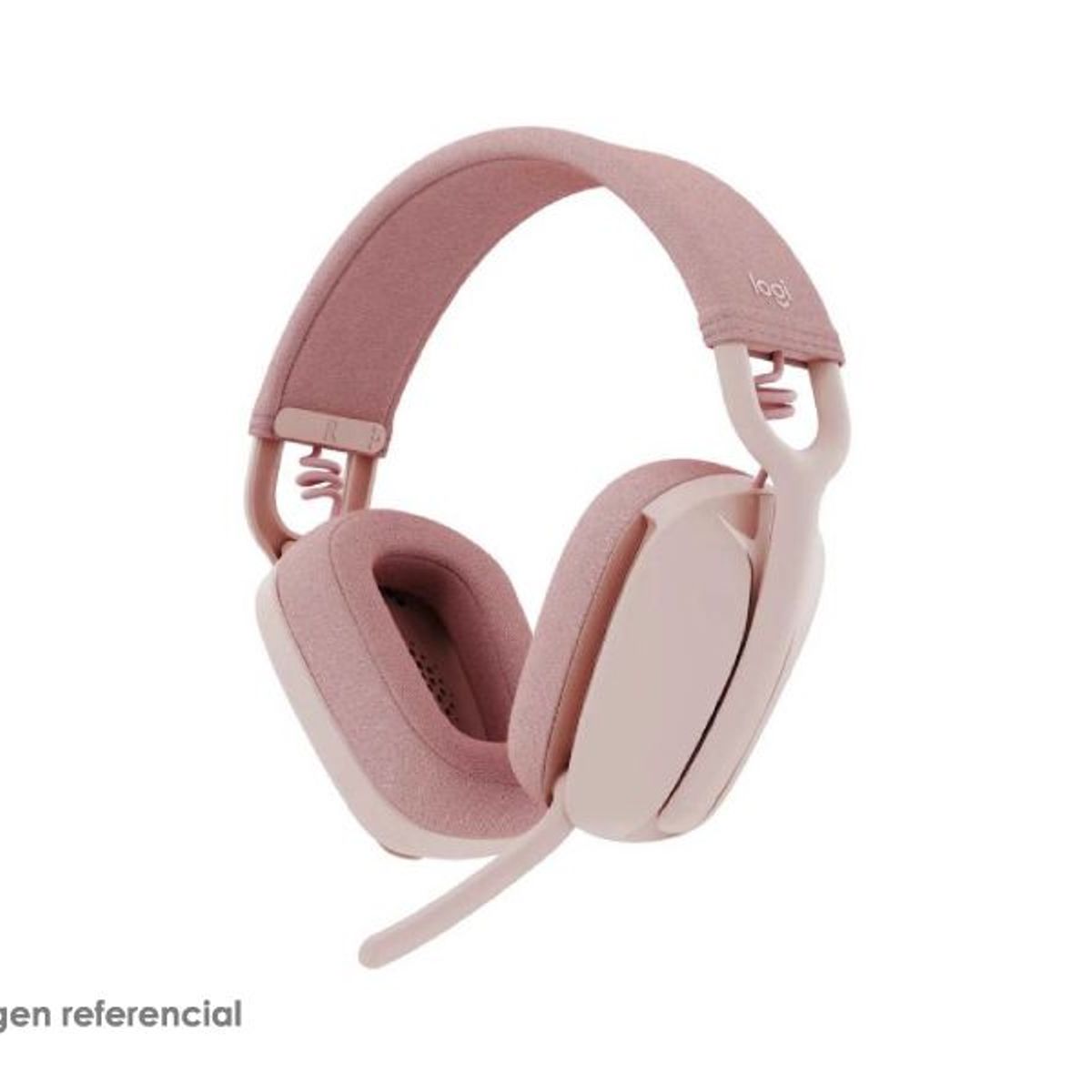 LOGITECH - Audifono con Microfono Logitech Zone VIBE 100 BT Rosado