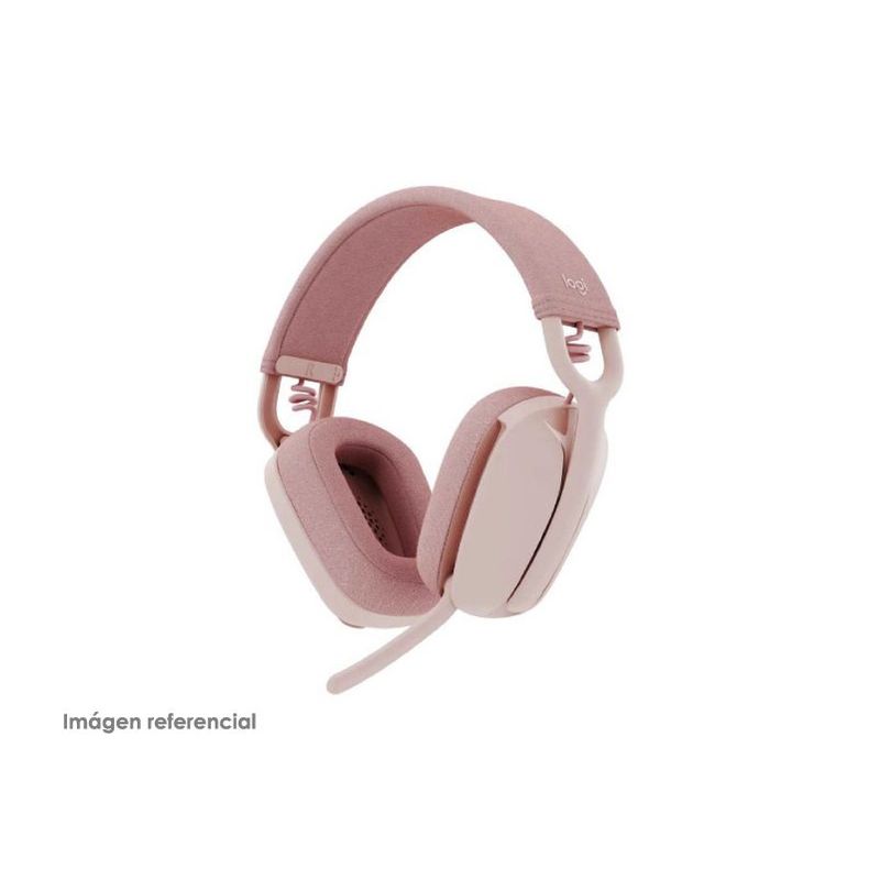 LOGITECH - Audifono con Microfono Logitech Zone VIBE 100 BT Rosado
