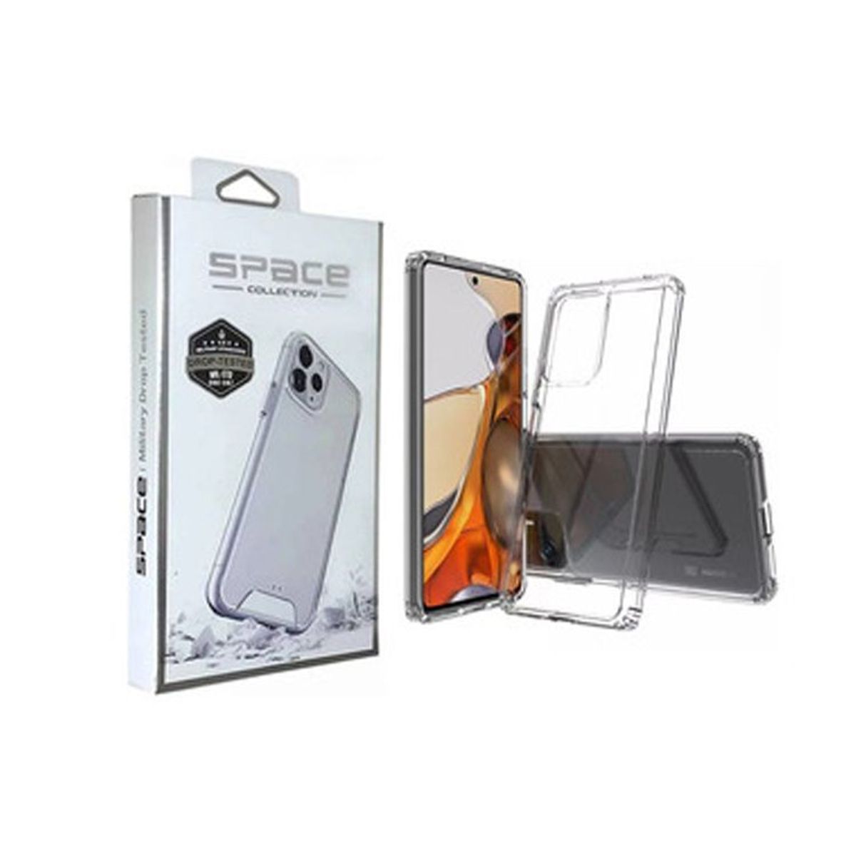 GENERICO - Case Space Anticaida Xiaomi Mi 12 Lite Transparente