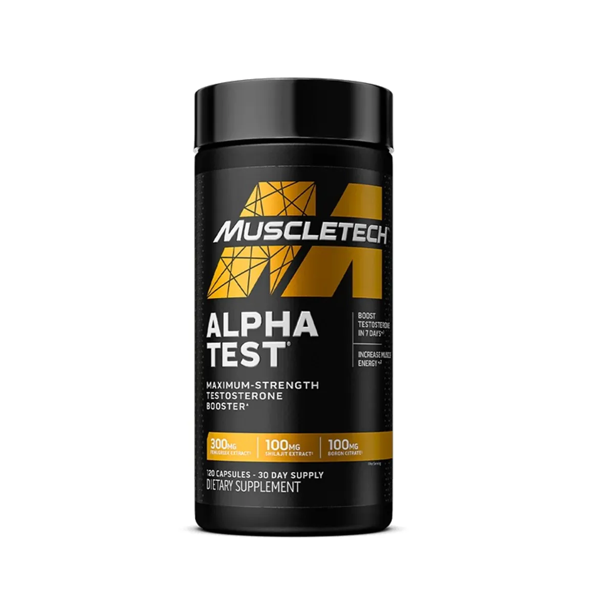 MUSCLETECH - MuscleTech Alphatest, 120 capsulas