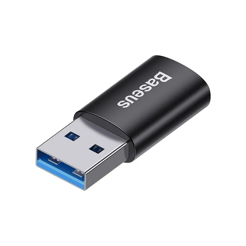 BASEUS - Baseus Convertidor Usb Tipo C A Usb A 3.1 Velocidad 10gbps ZJJQ000101