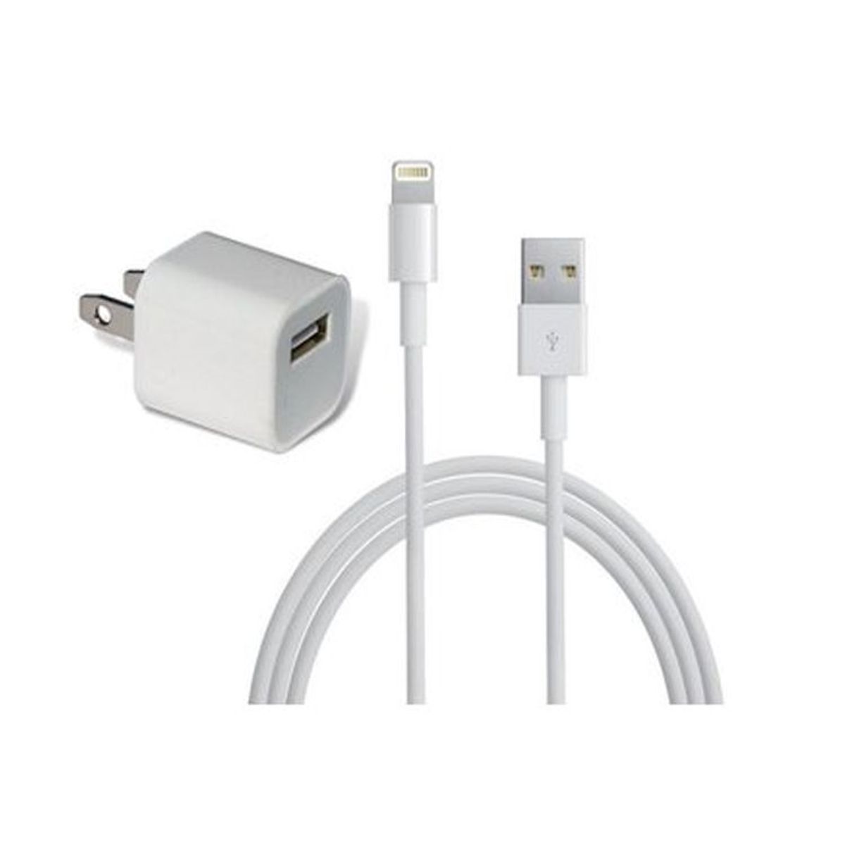 GENERICO - Cargador  Cable 1M compatible para iPhone 6/7/8 iPad
