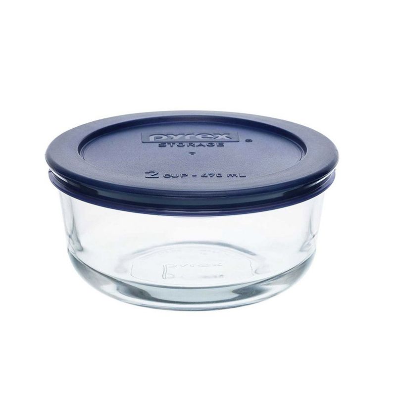 PYREX - Bowl Redondo Pyrex 470ml  con tapa plastica - Sku24115