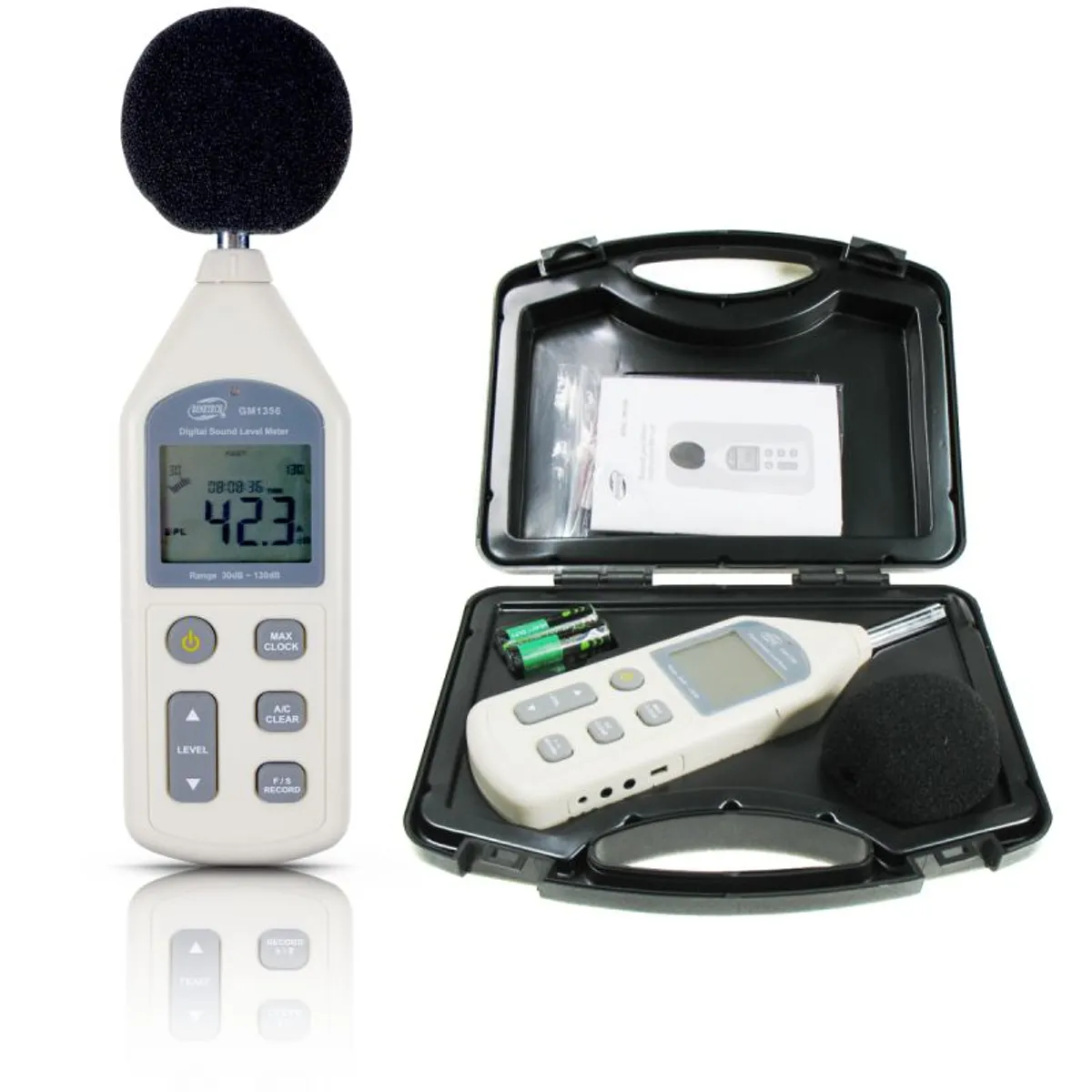 BENETECH - Sonómetro Digital Profesional Data Logger - BENETECH GM1356